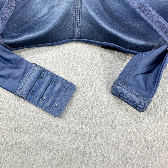Auden Women's Sz 34B Nursing Bra Lightly Lined Wireless Two Way Straps Blue New - Picture 12 of 14